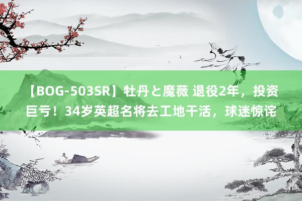 【BOG-503SR】牡丹と魔薇 退役2年，投资巨亏！34岁英超名将去工地干活，球迷惊诧