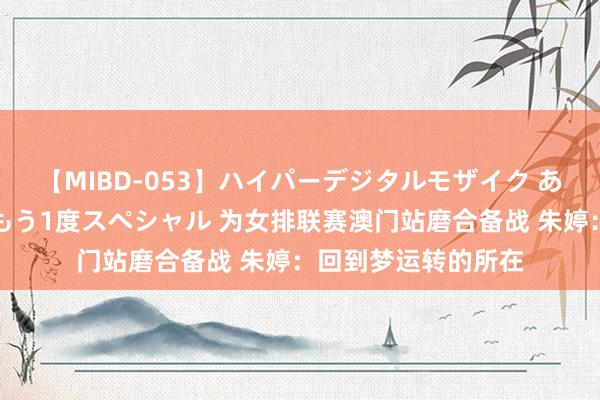 【MIBD-053】ハイパーデジタルモザイク あの娘のセックスをもう1度スペシャル 为女排联赛澳门站磨合备战 朱婷：回到梦运转的所在